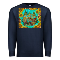 Navy mama bear Premium Sweatshirt - BarkalooDesign