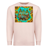 Pale Pink mama bear Premium Sweatshirt - BarkalooDesign