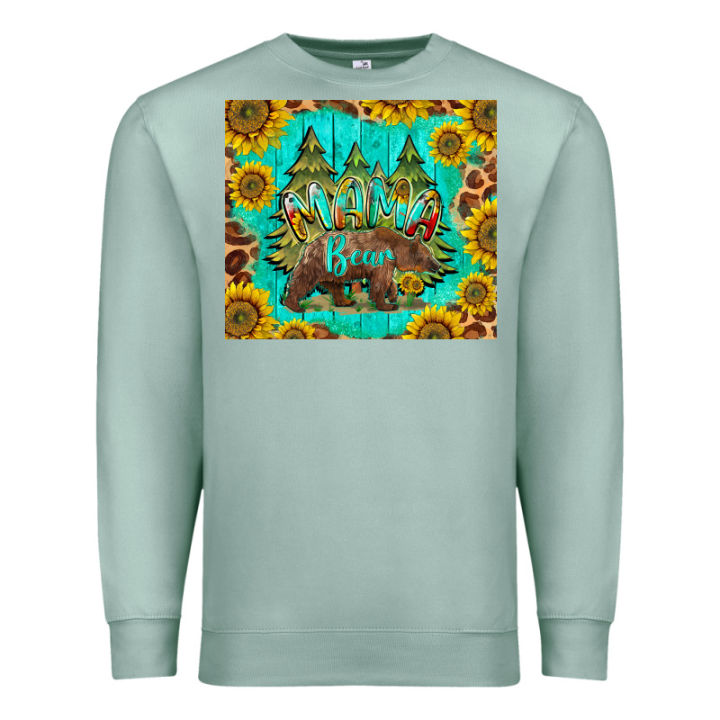 Mama Bear Premium Sweatshirt by BarkalooDesign | Teevron