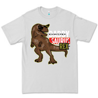 Dove Grey DADDY SAURUS REX Premium Tee - Bettercallsaul