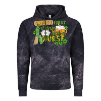 Cloud Black Safety first drink with a Nurse St. Patrick's Day Vintage Hoodie - CowGirlArtShop