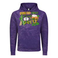 Cloud Purple Safety first drink with a Nurse St. Patrick's Day Vintage Hoodie - CowGirlArtShop
