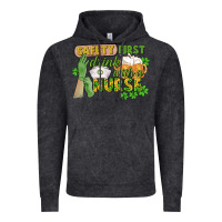 Vintage Black Safety first drink with a Nurse St. Patrick's Day Vintage Hoodie - CowGirlArtShop