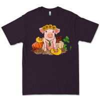 Plum fall pig Premium Tee - RanaPortraitStore