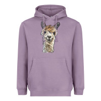 Lavender alpaca Heavyweight Hoodie - BarkalooDesign