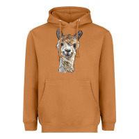 Meerkat alpaca Heavyweight Hoodie - BarkalooDesign