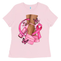 Bubblegum Pink breast cancer diva Ladies Tee - NancyCooperArtShop
