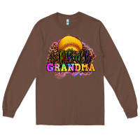 Chestnut softball grandma Long Sleeve Tee - OliviaCreatesArt
