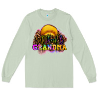Matcha softball grandma Long Sleeve Tee - OliviaCreatesArt