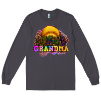 Smoke softball grandma Long Sleeve Tee - OliviaCreatesArt