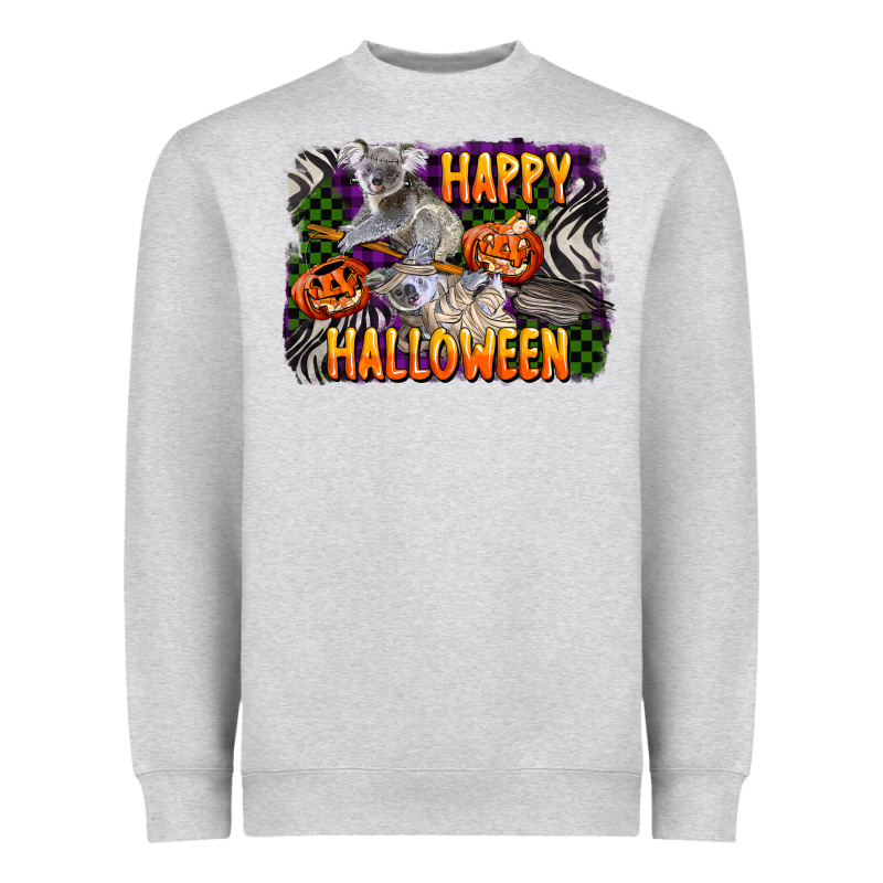 Happy Halloween Koala Heavyweight Sweatshirt by LillyAllenDesigns | Teevron