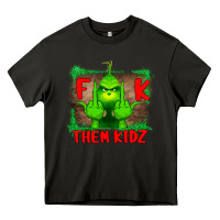 Asphalt Fuck Them Kids Grinch Heavy Core Tee - Bettercallsaul