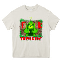 Cream Fuck Them Kids Grinch Heavy Core Tee - Bettercallsaul