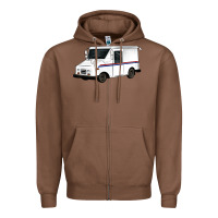 Chestnut mail truck Zipper Hoodie - Artiststas