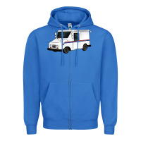 True Royal mail truck Zipper Hoodie - Artiststas