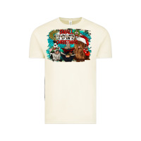 Vintage Arctic small town christmas Vintage Tee - CowGirlArtShop