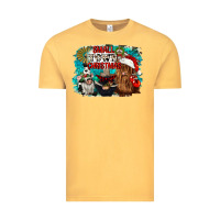 Vintage Mustard small town christmas Vintage Tee - CowGirlArtShop