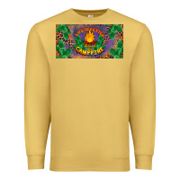 Antique Gold life is better around the campfire license plate Premium Sweatshirt - BarkalooDesign
