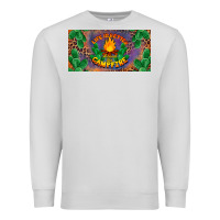 Dove Grey life is better around the campfire license plate Premium Sweatshirt - BarkalooDesign