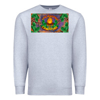 Heather Grey life is better around the campfire license plate Premium Sweatshirt - BarkalooDesign