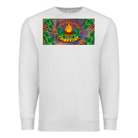 Oatmeal Heather life is better around the campfire license plate Premium Sweatshirt - BarkalooDesign