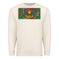 Sandshell life is better around the campfire license plate Premium Sweatshirt - BarkalooDesign