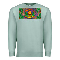 Seafoam life is better around the campfire license plate Premium Sweatshirt - BarkalooDesign