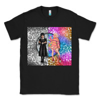Black gothic girl and colorful girl best friends Classic Tee - TumblerDesignByShophia