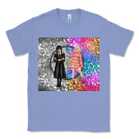 Colony Blue gothic girl and colorful girl best friends Classic Tee - TumblerDesignByShophia