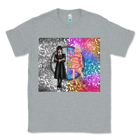 Heather Grey gothic girl and colorful girl best friends Classic Tee - TumblerDesignByShophia