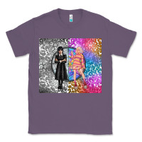 Lavender gothic girl and colorful girl best friends Classic Tee - TumblerDesignByShophia