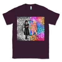 Plum gothic girl and colorful girl best friends Classic Tee - TumblerDesignByShophia