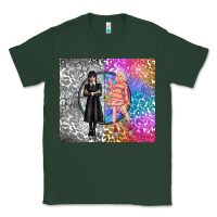 Gothic Girl And Colorful Girl Best Friends Classic Tee | Teevron