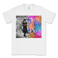 White gothic girl and colorful girl best friends Classic Tee - TumblerDesignByShophia