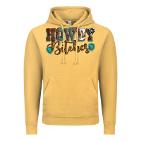 Vintage Mustard Howdy bitches mother's day Vintage Hoodie - HowdyJamesFarm