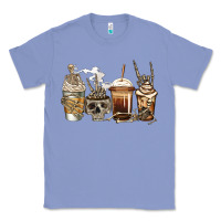 Colony Blue skeleton coffee Classic Tee - Jasminsmagicworld