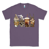 Lavender skeleton coffee Classic Tee - Jasminsmagicworld