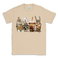 Mushroom skeleton coffee Classic Tee - Jasminsmagicworld