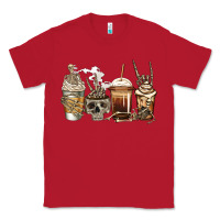 Red skeleton coffee Classic Tee - Jasminsmagicworld