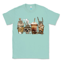 Seafoam skeleton coffee Classic Tee - Jasminsmagicworld