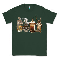 Sports Green skeleton coffee Classic Tee - Jasminsmagicworld