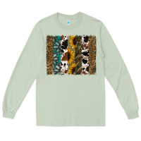Matcha Western Brushstroke Long Sleeve Tee - Jasminsmagicworld