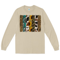 Mushroom Western Brushstroke Long Sleeve Tee - Jasminsmagicworld