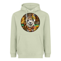 Matcha western alpaca Heavyweight Hoodie - BarkalooDesign
