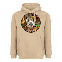 Mushroom western alpaca Heavyweight Hoodie - BarkalooDesign