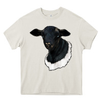 Cream dorper sheep Heavy Core Tee - RanaPortraitStore