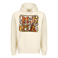 Tofu Melanin leopard frame mama Mother's Day Premium Hoodie - LillyAllenDesigns
