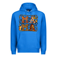 True Royal Melanin leopard frame mama Mother's Day Premium Hoodie - LillyAllenDesigns