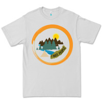Dove Grey I hate people camping hiking Premium Tee - Bettercallsaul