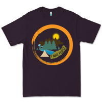 Plum I hate people camping hiking Premium Tee - Bettercallsaul